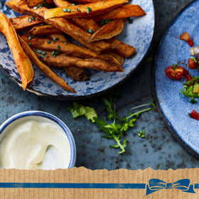 Best Foods Real Mayonnaise atop a burger highlights rich, luscious topping.