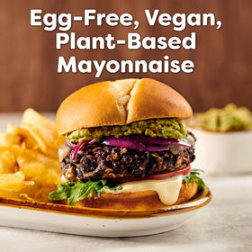 Best Foods vegan mayo sandwich spread highlighting versatility for wraps and burgers.