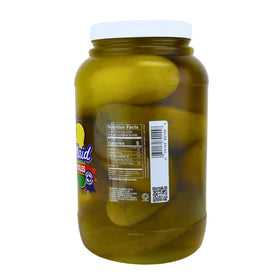 Best Maid Sour Pickles label close-up showing traditional Texas style and heritage flavor.