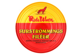 Best Natural by NJTrading surströmming tin packaging shows traditional Swedish delicacy