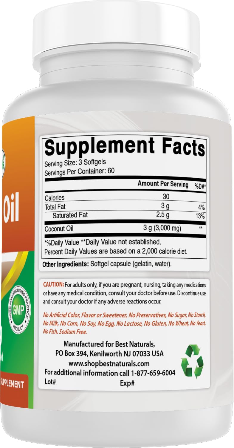 Best Naturals softgel bottle on kitchen counter, everyday health support.