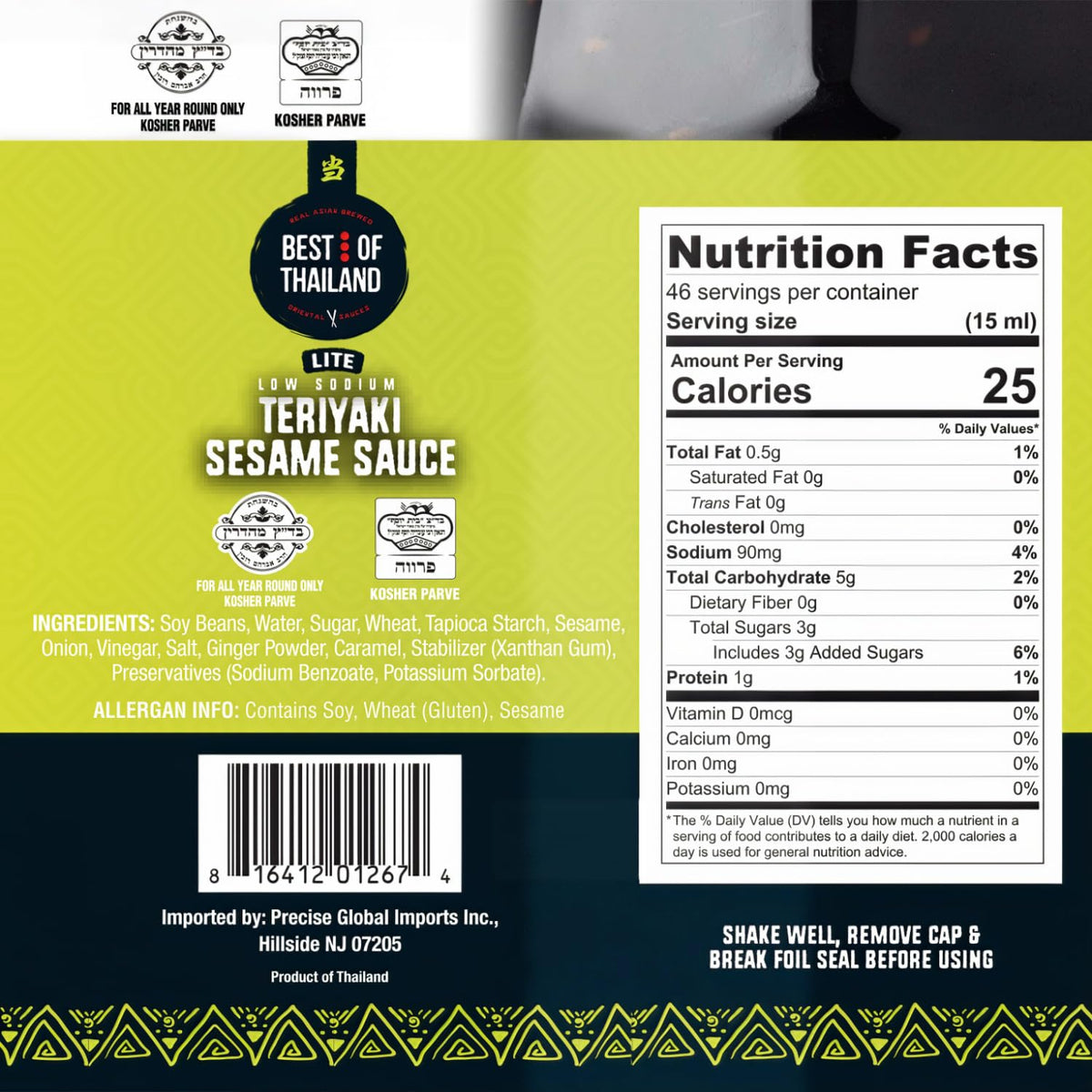 Best of Thailand bottle duo packaging emphasizes easy pouring and value