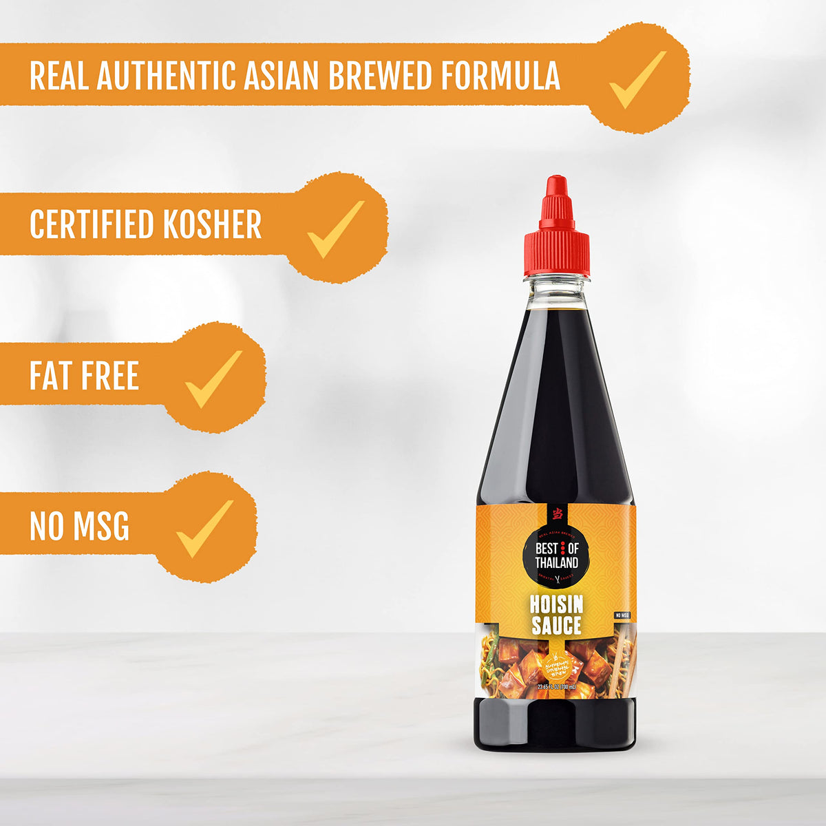 Best of Thailand Hoisin dipping sauce bowl for spring rolls and dumplings.