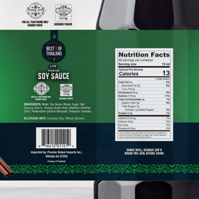 Best of Thailand Lite Soy Sauce for marinating fish and vegetables