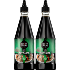 Best of Thailand Lite Soy Sauce two bottles for versatile marinades and cooking