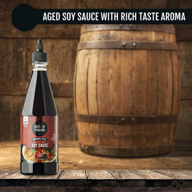 Best of Thailand natural-fermentation closeup emphasizes authentic soy and rich aroma