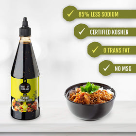Best of Thailand teriyaki marinade enhances stir-fried dishes