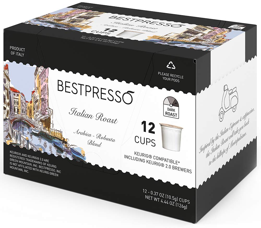 Bestpresso 96-count Keurig-compatible cups for easy restocking