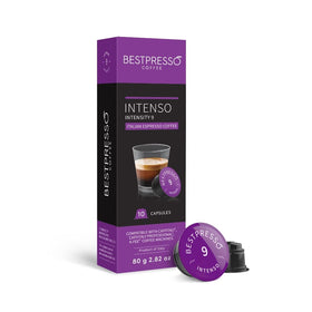Bestpresso Cremoso pods with balanced sweetness and creamy crema