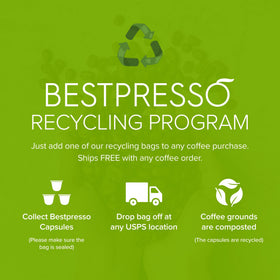 Bestpresso strong aroma delivers bold character to your espresso moments.