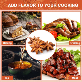 Besway Star Anise braises-stews use adds depth and spice.