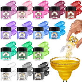 Betifood 16-color glitter powder for vivid drink decoration