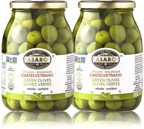 BETRULIGHT Castelvetrano green olives pitted close up in a jar