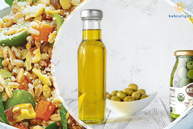 BETRULIGHT organic green olives used as an ingredient