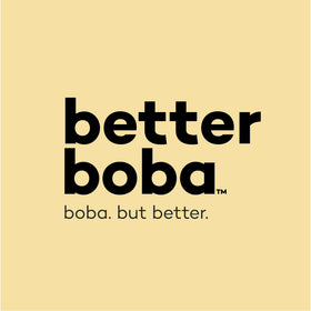 Better Boba non-GMO pearls for a clean ingredient list.