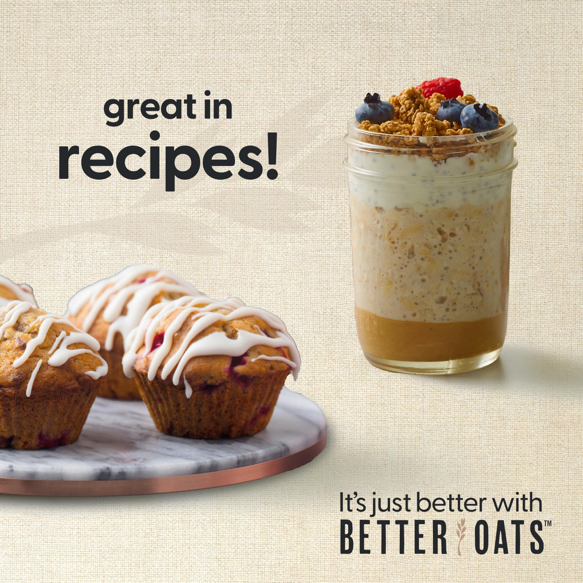 Blueberry Muffin flavor oatmeal ready in minutes for a fast breakfast