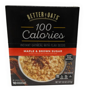 Better Oats bundle with Apples & Cinnamon and Maple & Brown Sugar flavor boxes for quick mornings.