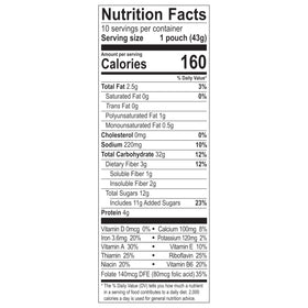 Kosher certified Better Oats oatmeal packaging for broad accessibility