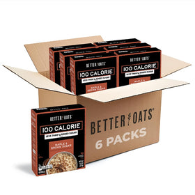 Better Oats maple brown sugar oatmeal box bundle for quick mornings.