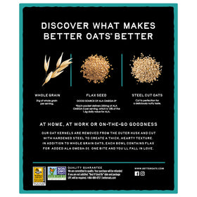 Better Oats pack of six shows box interior layout for quick grab-and-go.
