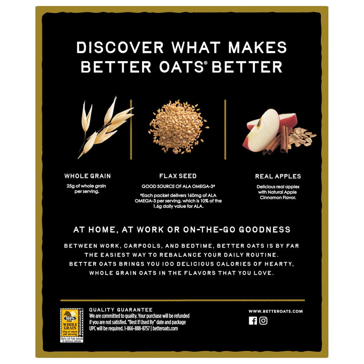 Better Oats topping ideas with berries and nuts