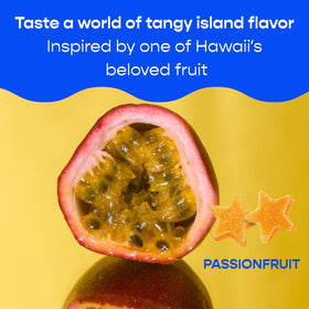 Better Sour Passion Fruit Gummy Stars snack-size portion for lunchboxes and travel.