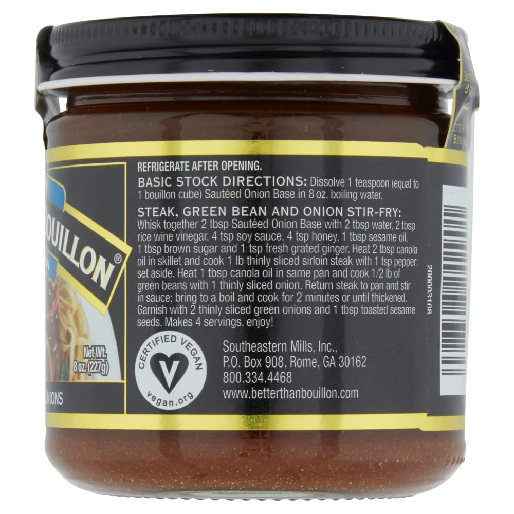 Better Than Bouillon 38 servings per jar provide quick flavor