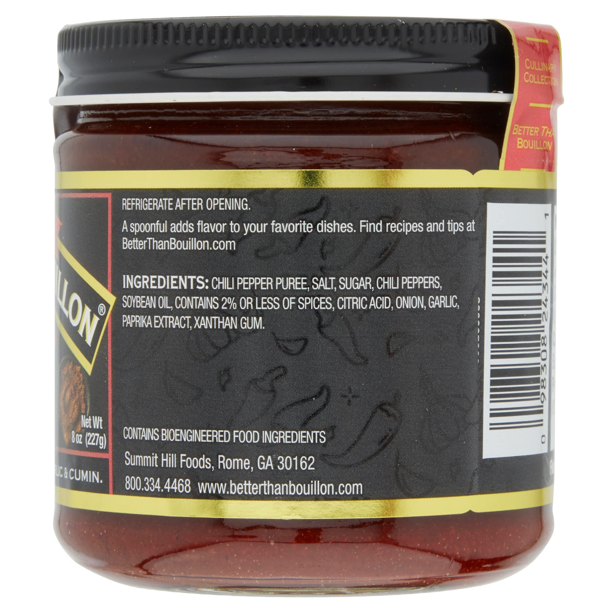 Better Than Bouillon Adobo Base pot simmer releasing rich aroma in kitchen.