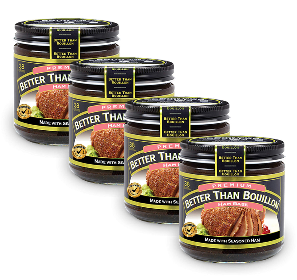 Better Than Bouillon Ham Base 8 oz with scoop for quick, rich flavor enhancement