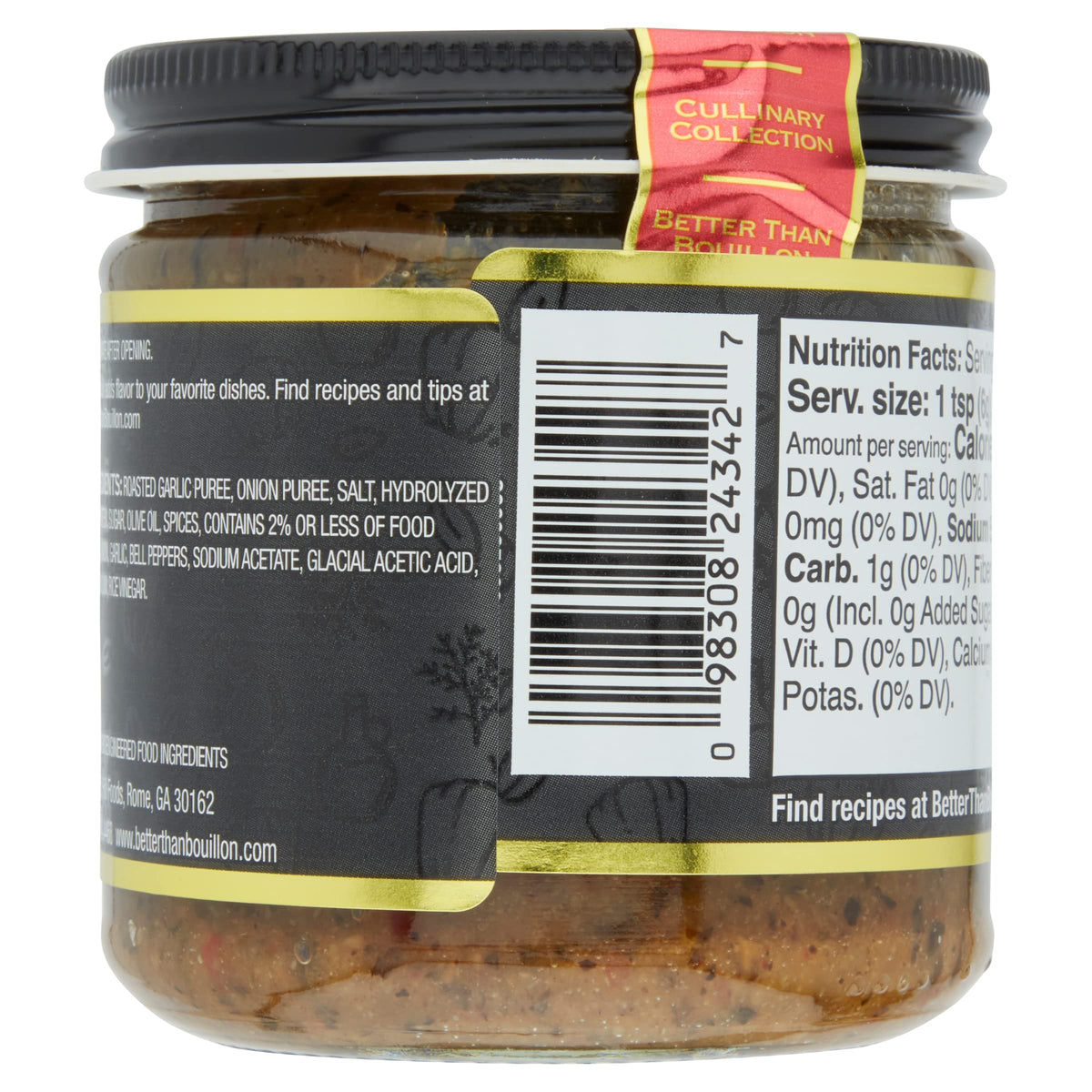 Better Than Bouillon Italian Herb Base spoon-out for precise marinades