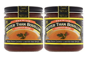 Better Than Bouillon Lobster Base bottle shows rich lobster flavor for soups and stews