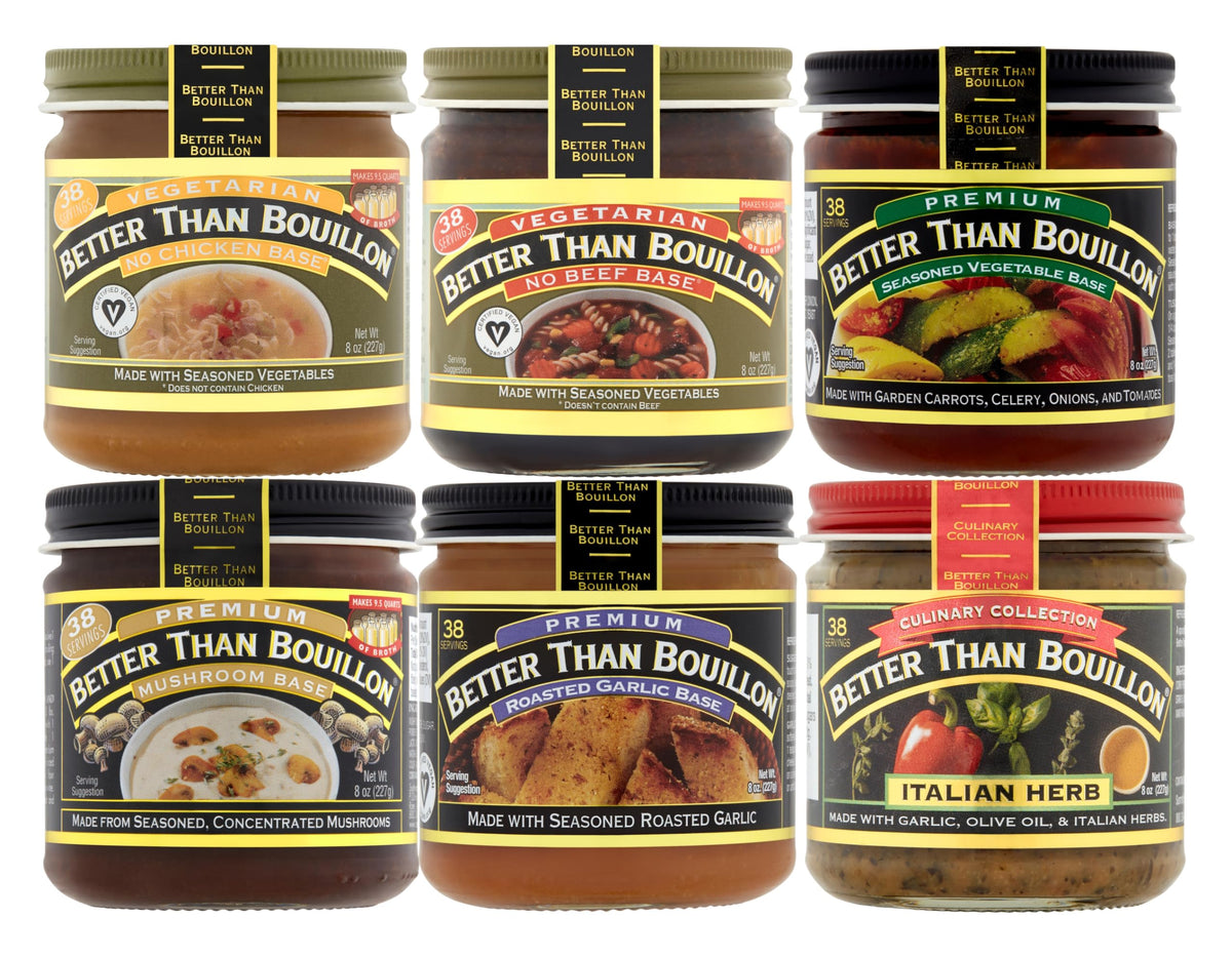 Better Than Bouillon No Chicken Base—rich, versatile stock for quick, flavorful meals.