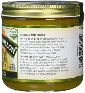 Better Than Bouillon Organic Roasted Chicken Base dissolving in hot water to make stock