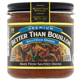 Better Than Bouillon Sauteed Onion Base pour enhances marinades