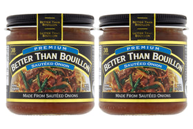 Better Than Bouillon Premium Sauteed Onion Base jar ready to flavor soups
