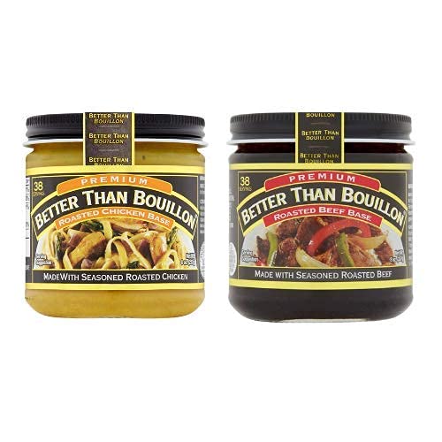 Better Than Bouillon roasted beef base jar; rich flavor boost for gravies.