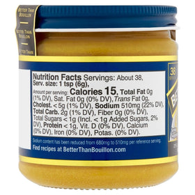 Better Than Bouillon roasted beef base jar delivers savory beef flavor for gravies and stews.