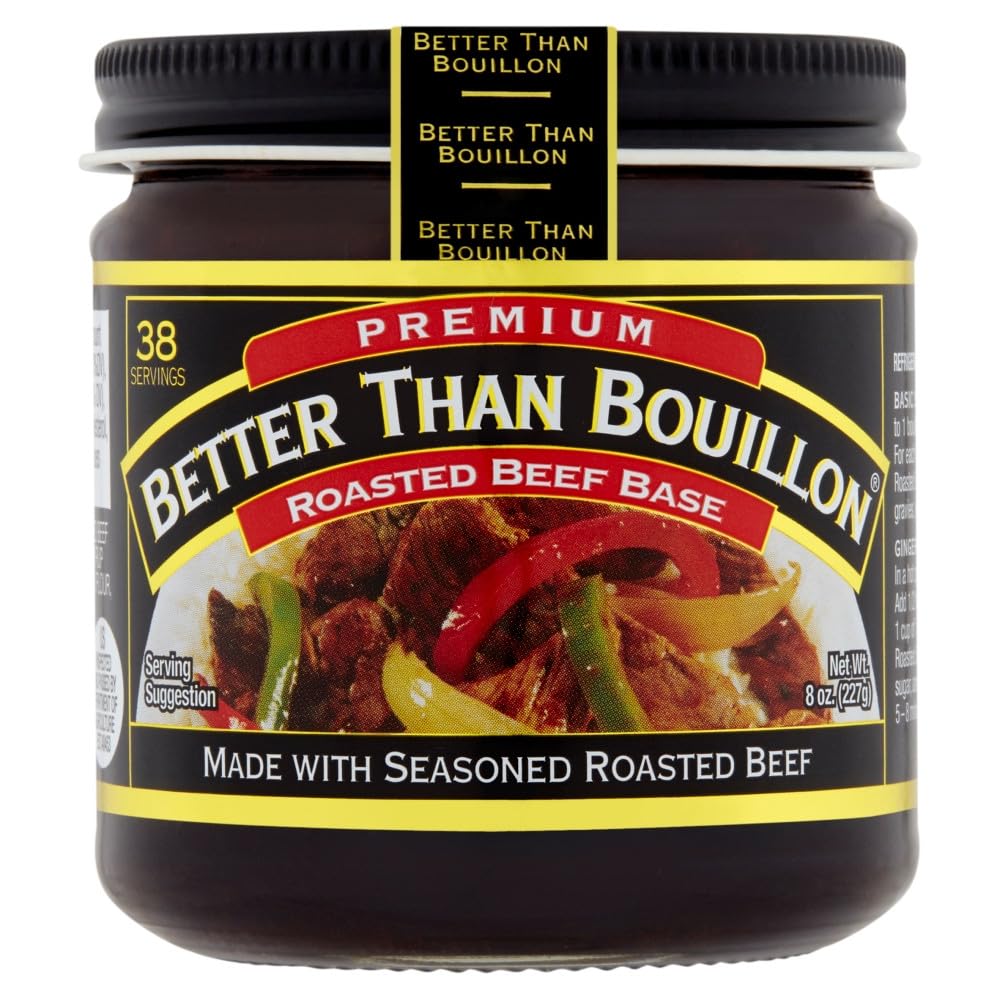 Better Than Bouillon roasted garlic base jar, inviting aroma for savory dishes