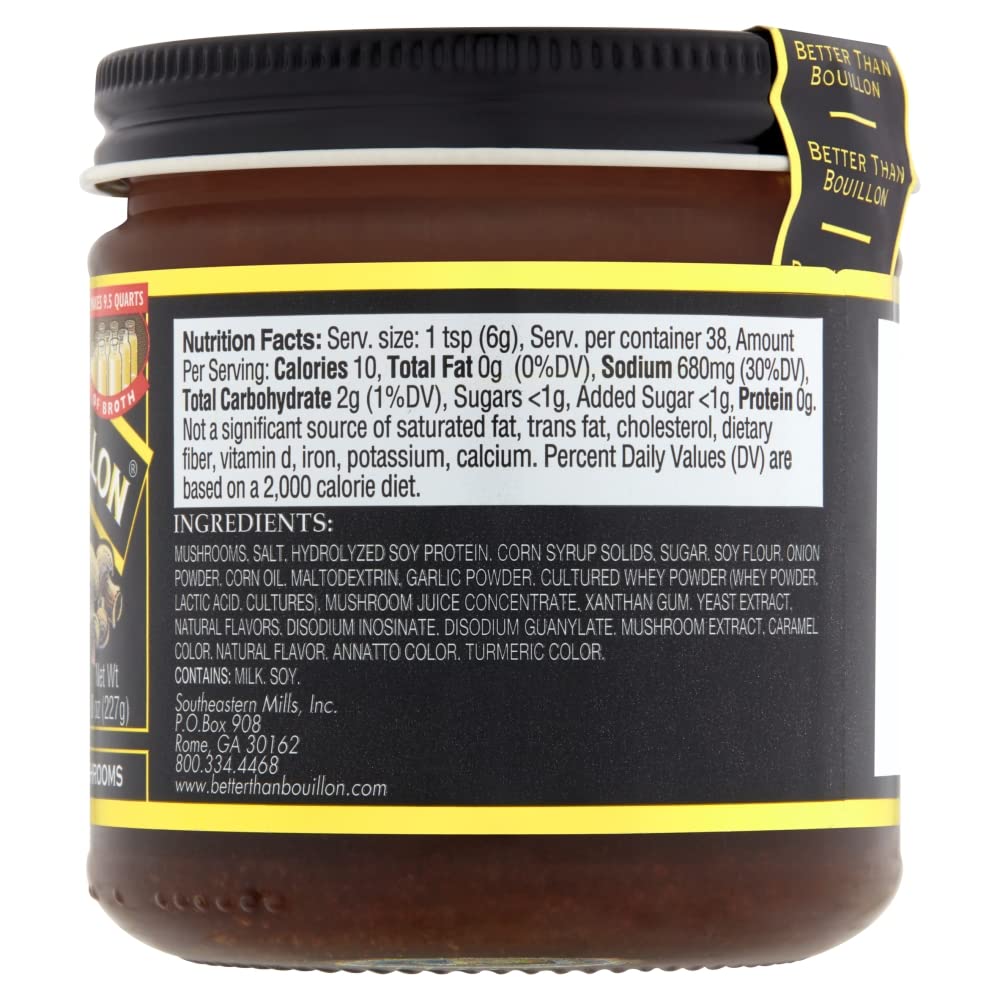 Better Than Bouillon Roasted Garlic Base—aromatic kick for marinades and soups.