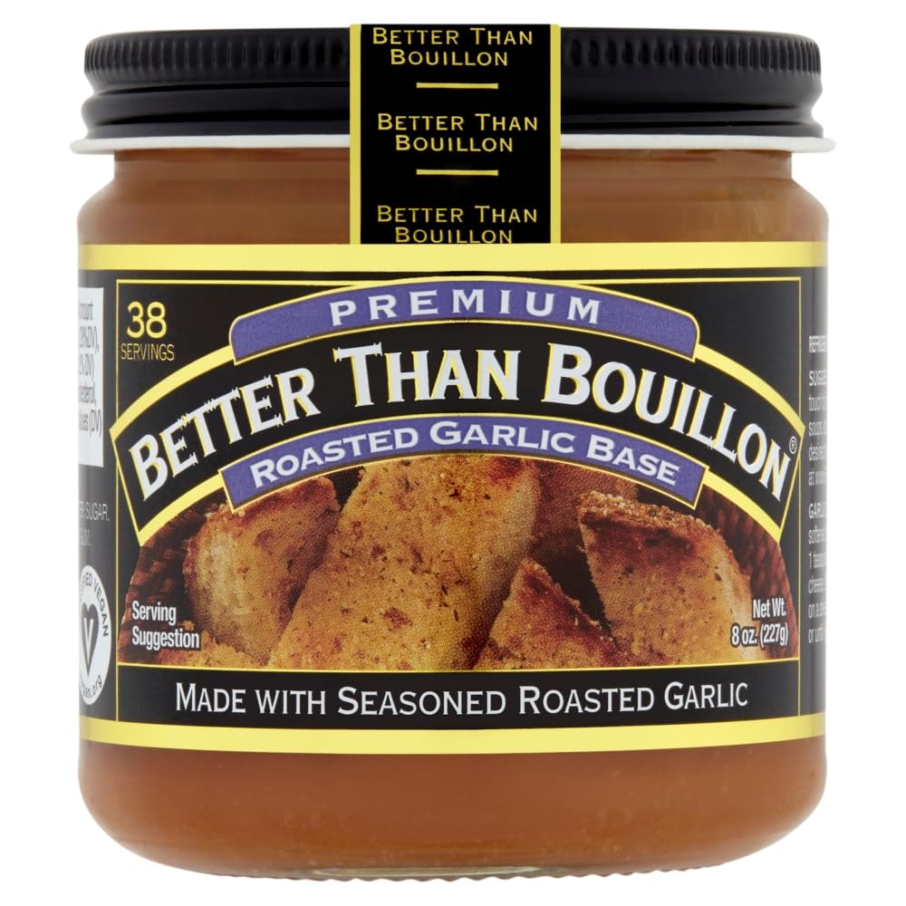 Better Than Bouillon jar being scooped for customizable flavor
