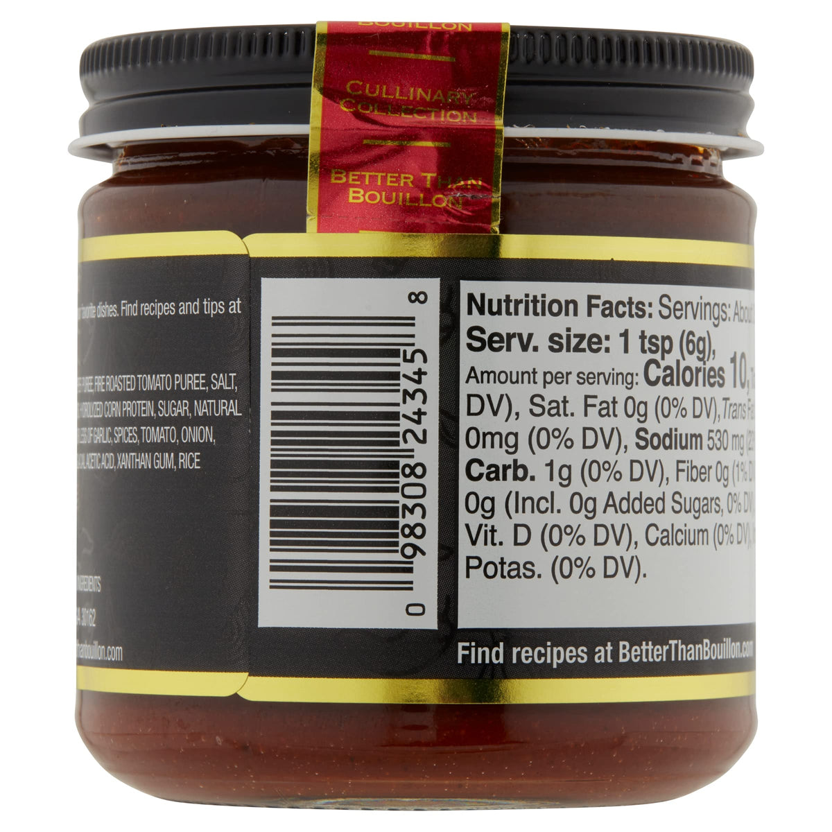 Onions and garlic in Better Than Bouillon Smoky Chipotle Base provide savory aroma