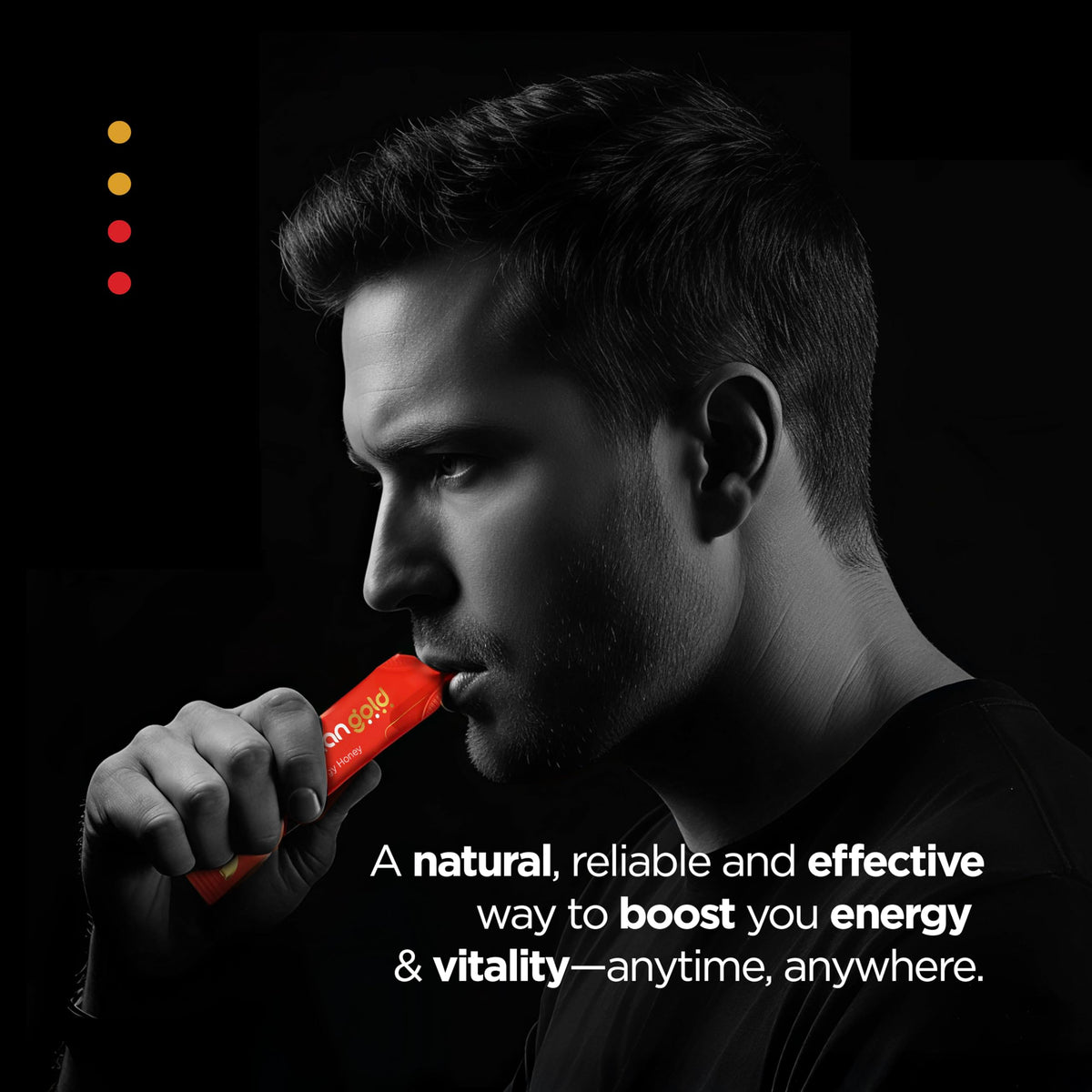 Better Than Gold premium herbal blend with black ginger and ginseng.