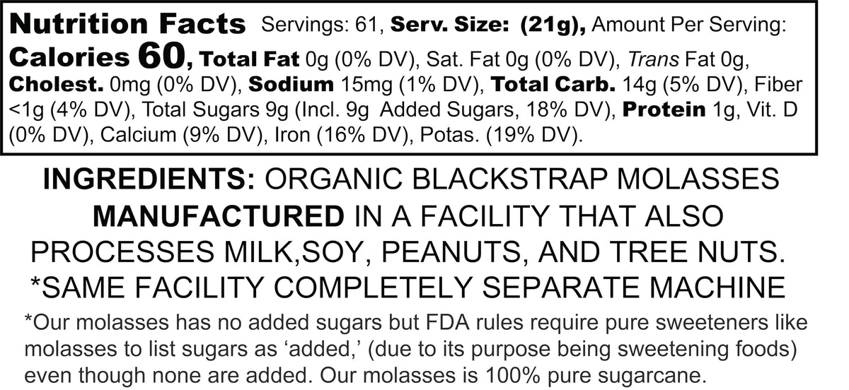 Better Than Honey organic blackstrap molasses no mess cap showing easy dispensing