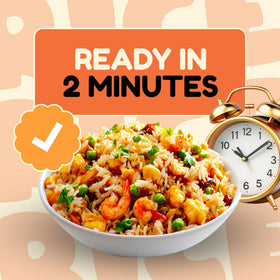 Better Than Noodles Organic Shirataki Rice ready-to-eat for quick bowls.