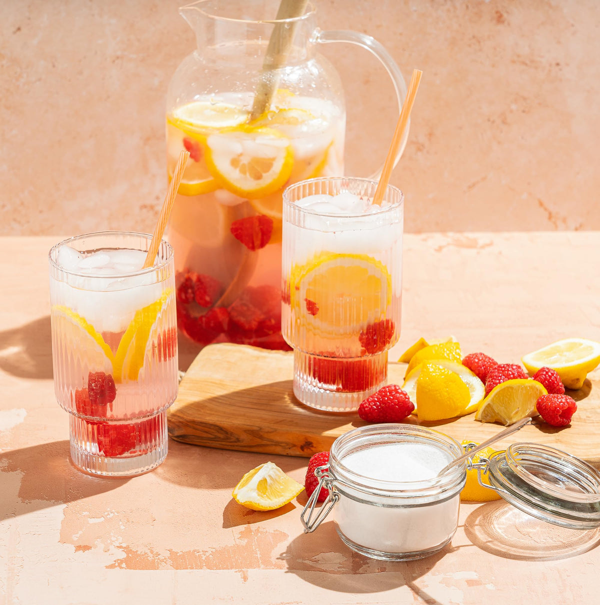 Pouring BetterBody Foods Allulose into a cup for coffee or tea with no aftertaste.