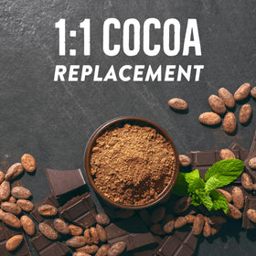BetterBody Foods cacao powder scoop ready for baking and smoothies