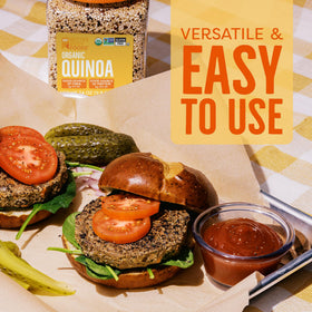 BetterBody Foods 3 lb quinoa pantry pack keeps gluten-free options ready.