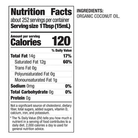 BetterBody Foods refined organic coconut oil deodorized from copra for neutral aroma