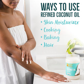 BetterBody Foods refined organic coconut oil high-heat 425F option for sautéing and frying