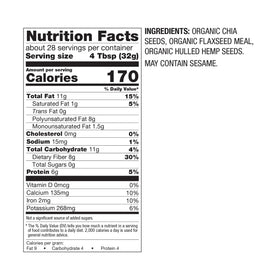 BetterBody Foods smoothie boost seeds blended into a shake for nutrition.